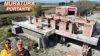 COSTRUZIONE VILLA CURA ep.3 MURATURA PORTANTE