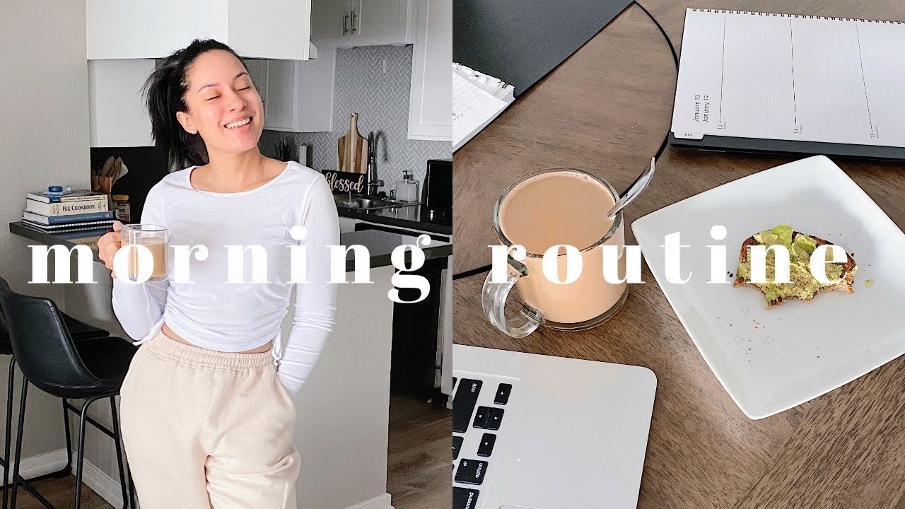 PRODUCTIVE MORNING ROUTINE | Marie Jay