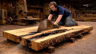 Transforming Rotten Wooden Planks into Masterpieces | Amazing Woodworking Ideas