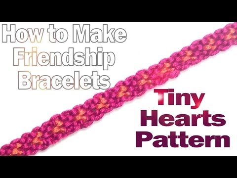 Pink heart friendship bracelet – Caryn Lawn