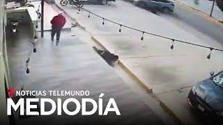 En video: Soldados y sicarios se enfrentan a tiros en Sonora | Noticias Telemundo