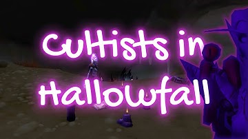 Cultists in Hallowfall??? | World Of Warcraft | The War Within Early Access
