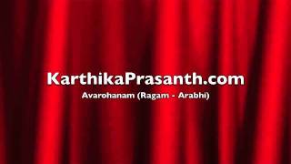 Avarohanam (Ragam - Arabhi)