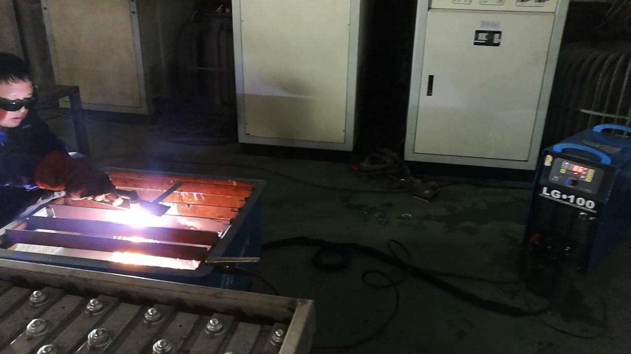 LG100 plasma cutter cut aluminum