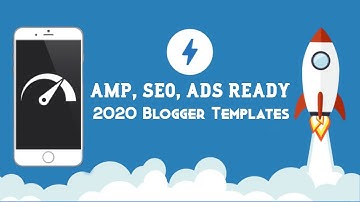 5+ best AMP ads ready blogger template 2021