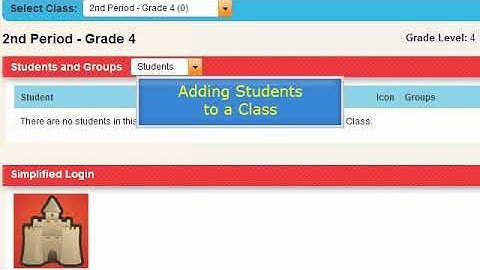 Number Worlds - Edit Student Roster