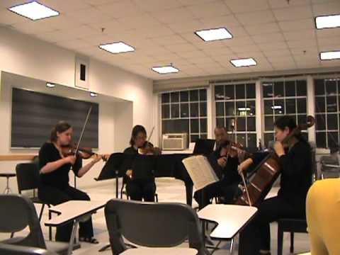 Mendelssohn String Quartet in E minor mvt. 4