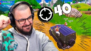 40 KILL SQUAD con la Macchina Carro Armato - FORTNITE