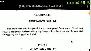 002. Keuntungan Sholat bagian 1 (Kitab Fadhilah Amal) screenshot 2