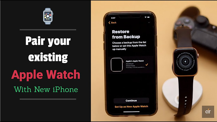 How to pair apple watch if its already paired