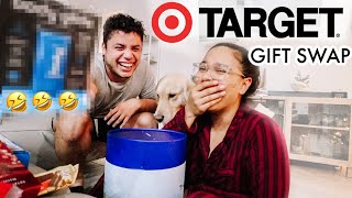 target gift swap challenge + makeup haul! Vlogmas Day 15