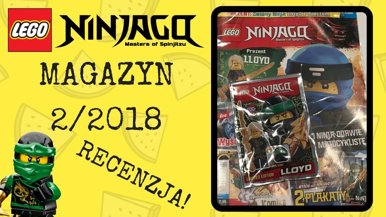 Magazyn Lego Ninjago 022018 Recenzja Youtube