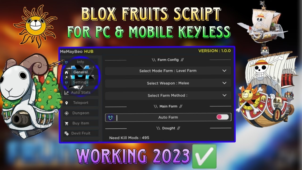 Blox Fruits Script  WINNABLE HUB, OVER 100+ FEATURES! – KEY