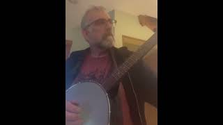 Learning banjo - Cripple Creek.