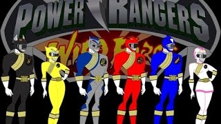 Trò chơi Siêu nhân Gao 3D biến hình Robot siêu thú - game power ranger wild force Gaorangers ps1