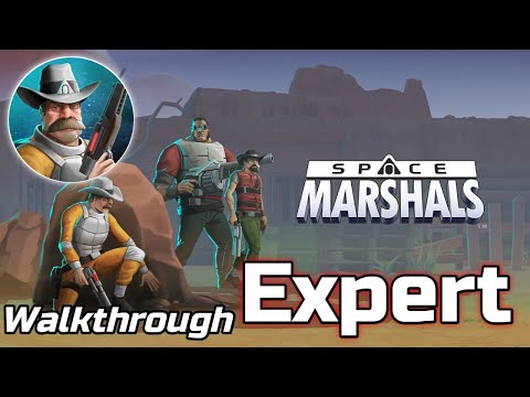 Прохождение всей игры Space marshals - {Эксперт}