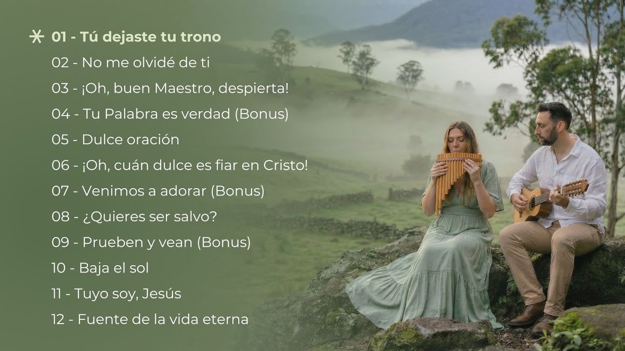 🔴¡NUEVO! Himnario Adventista Instrumental en Zampoña y Cuerdas - Música Adventista para orar