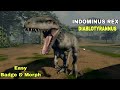 How to get Indomitable Fury Badge and Indominus Rex Morph in JURASSIC GENESIS | Roblox(Limited time)