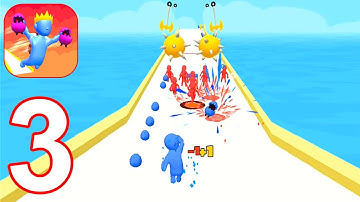 Boom Runner - Tower Defense 3D - Gameplay Part 3 All Levels Castle 6 - 10 Max Level (Android, iOS #3