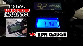 Digital Tachometer (RPM Gauge) | Honda Beat Street