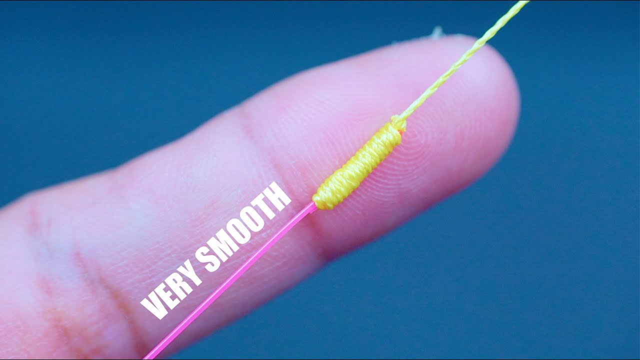 Best Fishing knot conecting Braid To Mono very smoot dan very strong KM Fishing Knots fishing