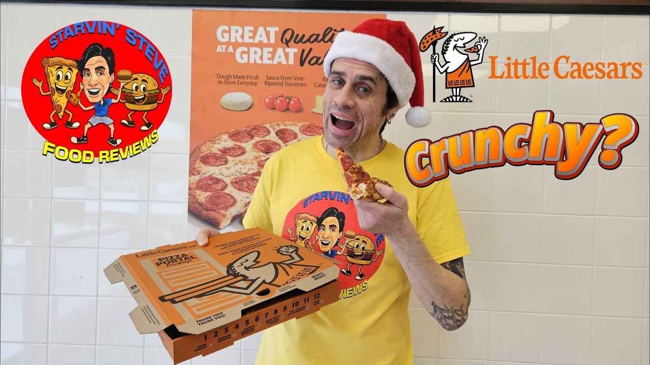 Хрустящая сырная корочка, Little Caesars.