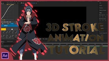 3D Stroke Animation I After Effects Tutorial