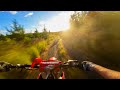 4K SUNSET WOODS RIDE CRF250R POV #2