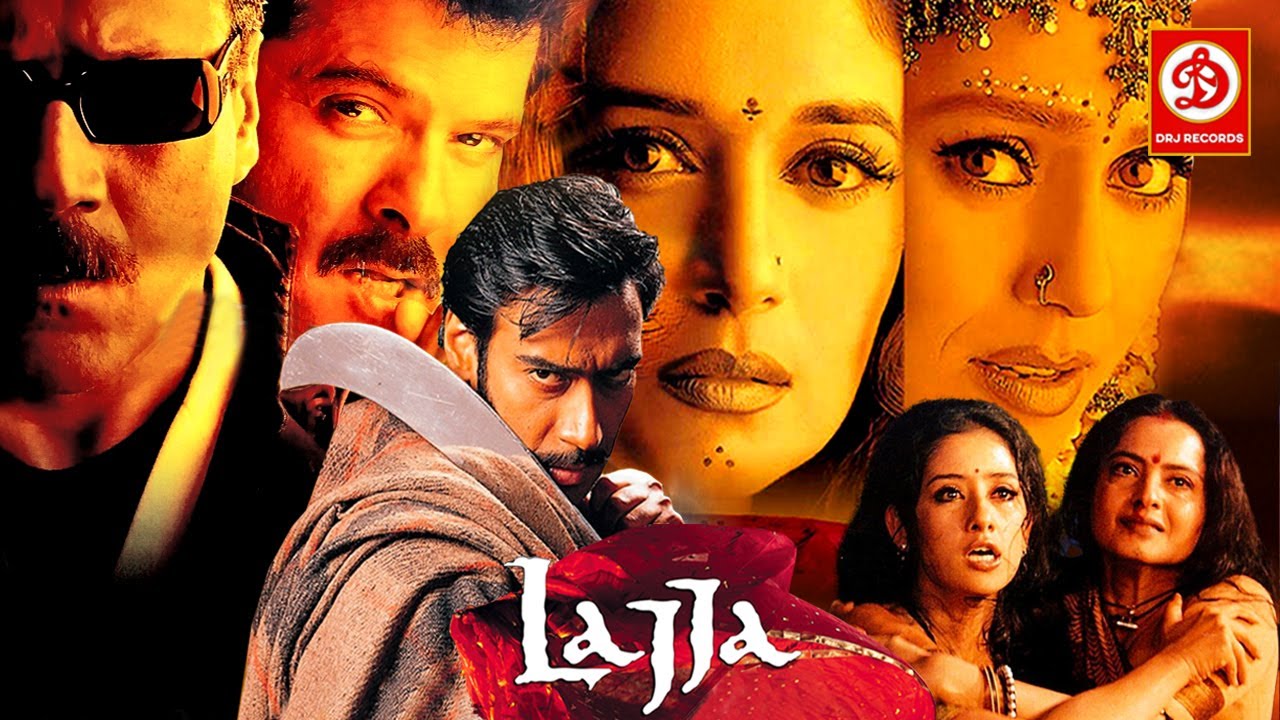 Lajja  Superhit Hindi Movie  Ajay Devgan  Anil Kapoor  Jackie  Madhuri Dixit  Manisha