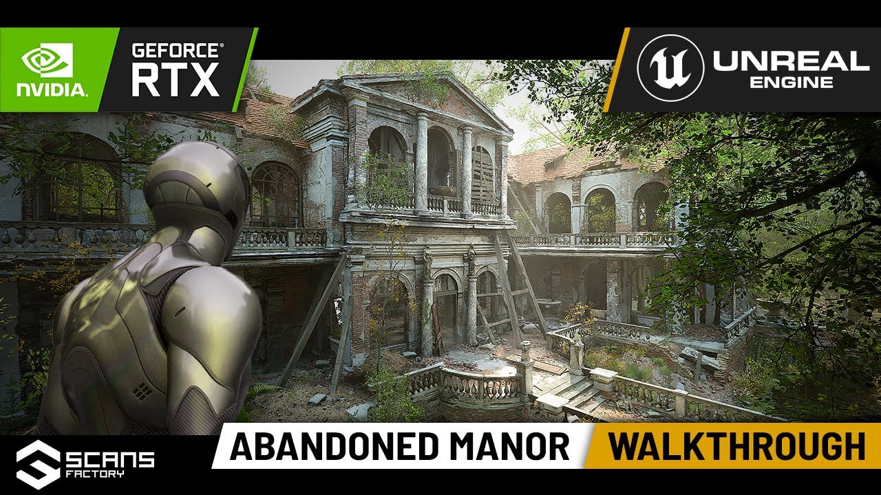 [SCANS] Abandoned Manor - Ruins in a Dark Wood - Walkthrough - YouTube