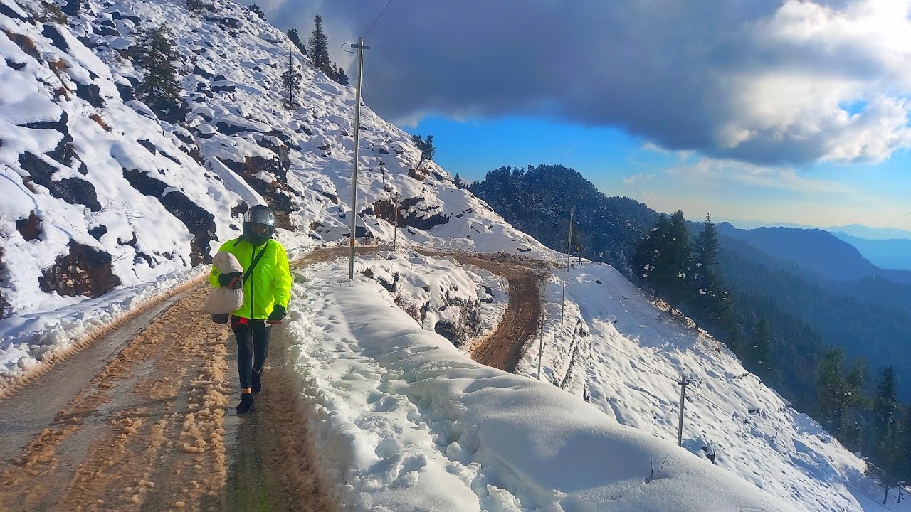 Birthi falls to Kalamuni Top | Snow Ride To Munsyari | Munsyari Bike Trip | Detailed Version | Ep~04