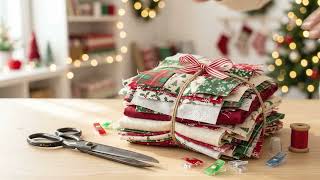 5 Christmas Projects to Sew & Sell FAST! 🎅 Easy 10-Minute Scrap Fabric DIY
