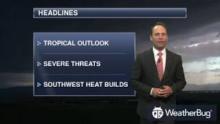 Wednesday's National Weather Threats -- June 14, 2017