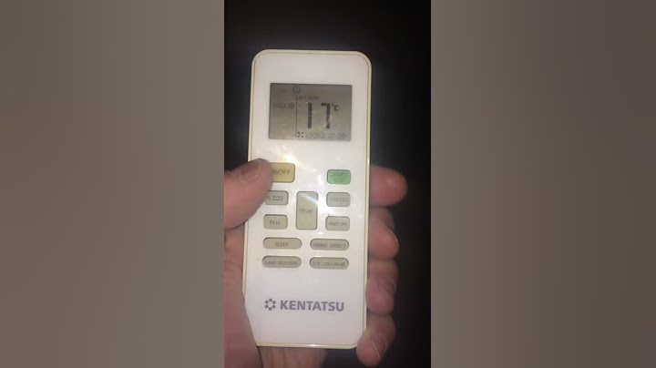 Как включить кондиционер на холод?