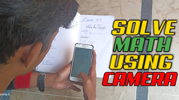 Solve Complex Math by using mobile Camera | How to use Google Lens | اپنے موبائل سے ریاضی حل کریں🔥