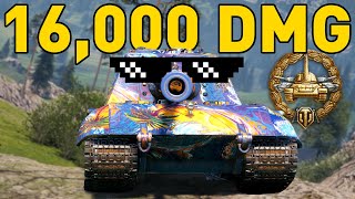 16,000 Damage in World of Tanks