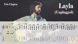 Layla (Unplugged) - Eric Clapton | Guitar Tab