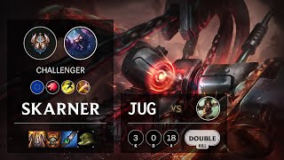 Skarner Jungle vs Nidalee - EUW Challenger Patch 10.21