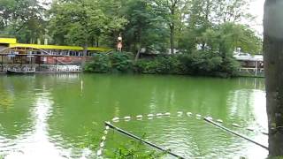 Flying over Holland Lake