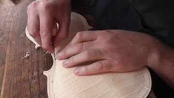 Exploring lost violin making practices 2: the back plate