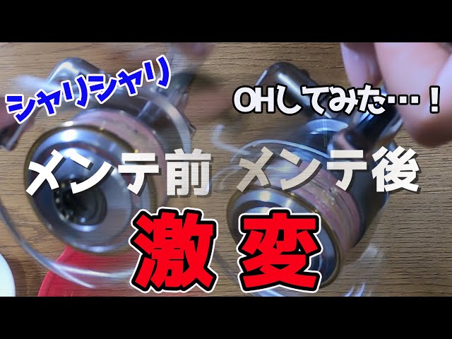 DAIWA ダイワ インパルト レバーブレーキリールメンテナンス】分解