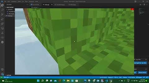 Episode 3 How to Code Minecraft with Ursina Engine! Adding Trees