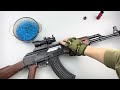 How to install a ak 10 gel blaster and fire test