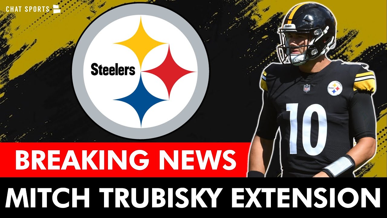 BREAKING 🚨 Steelers Signing QB Mitchell Trubisky To A 2Year Extension Steelers Free Agency