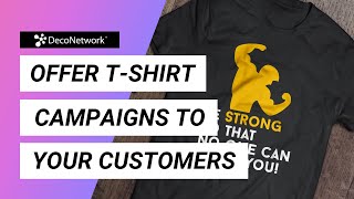 Offer Your Customers The Ability To Create T-Shirt Campaigns As Fundraising Devices