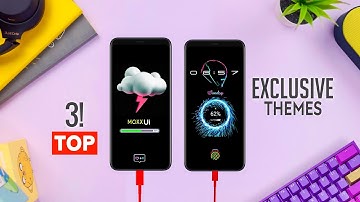 Top 3 MIUI 12/13 Exclusive Visually Stunning Themes | New THEMES | Magnificent Special MIUI Theme 🔥