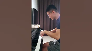 天造地設 One-minute Piano Cover - Beautiful melody for Happy Mid-Autum Festival 中秋节快乐 😍🙂