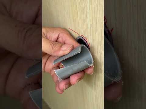 A master plumber’s pipe repair technique