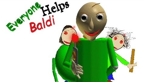 Everyone helps baldi mod
