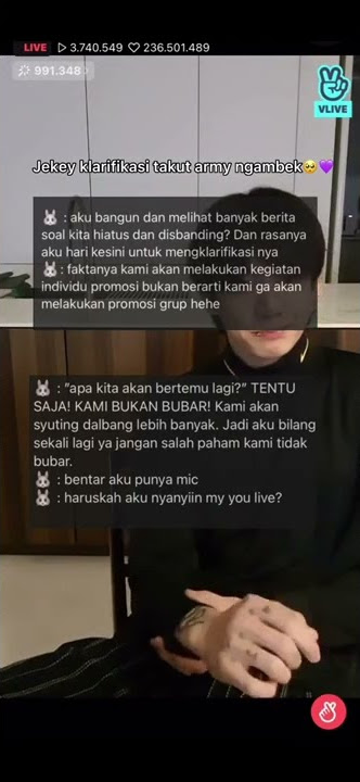 si yang gamau buat army overthinking 🥺😭 #jungkook